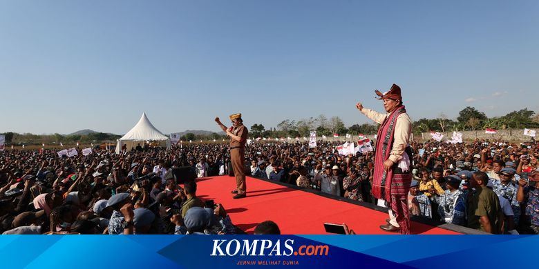 Momen Hendropriyono Bernyanyi dan Janji Setia ke Prabowo...