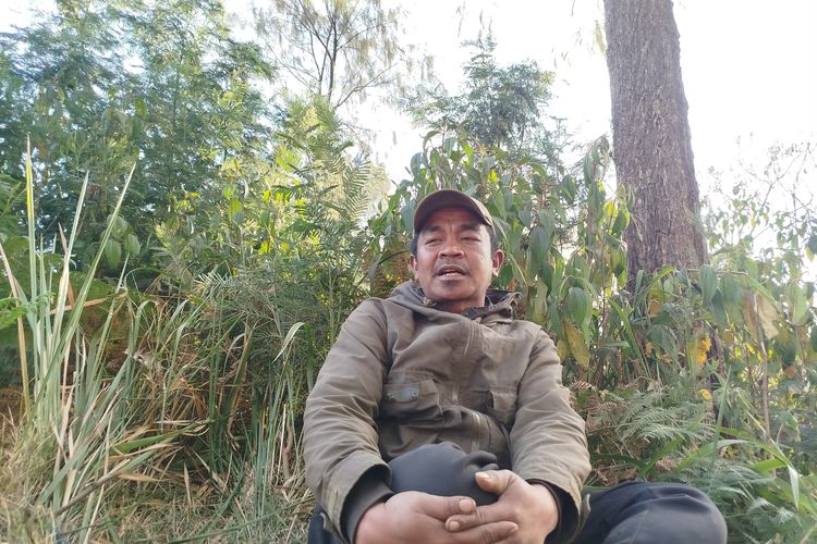 Cerita Misyono Bantu Padamkan Kebakaran di Kawah Ijen, 2 Hari Menginap Tanpa Mandi