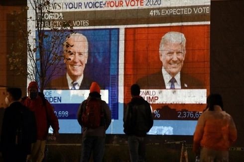 Hasil Pilpres AS: Suara Biden Melonjak Jadi 153.710 di Michigan, Ternyata Salah Ketik