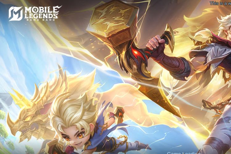 Ilustrasi hero Lukas di Mobile Legends.