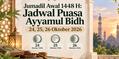 Jumadil Awal 1448 H: Jadwal Puasa Ayyamul Bidh Oktober 2026