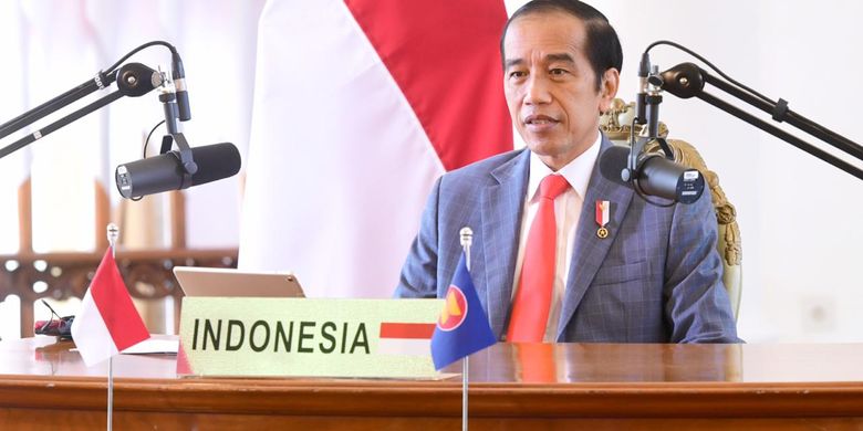 Di World Economic Forum Jokowi Banggakan Uu Cipta Kerja