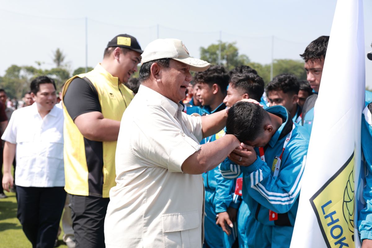 Prabowo Subianto gelar turnamen Nusantara Open 2023 dan berikan fasilitas pendukung untuk mengembangkan potensi para pemain muda sepak bola di Indonesia.