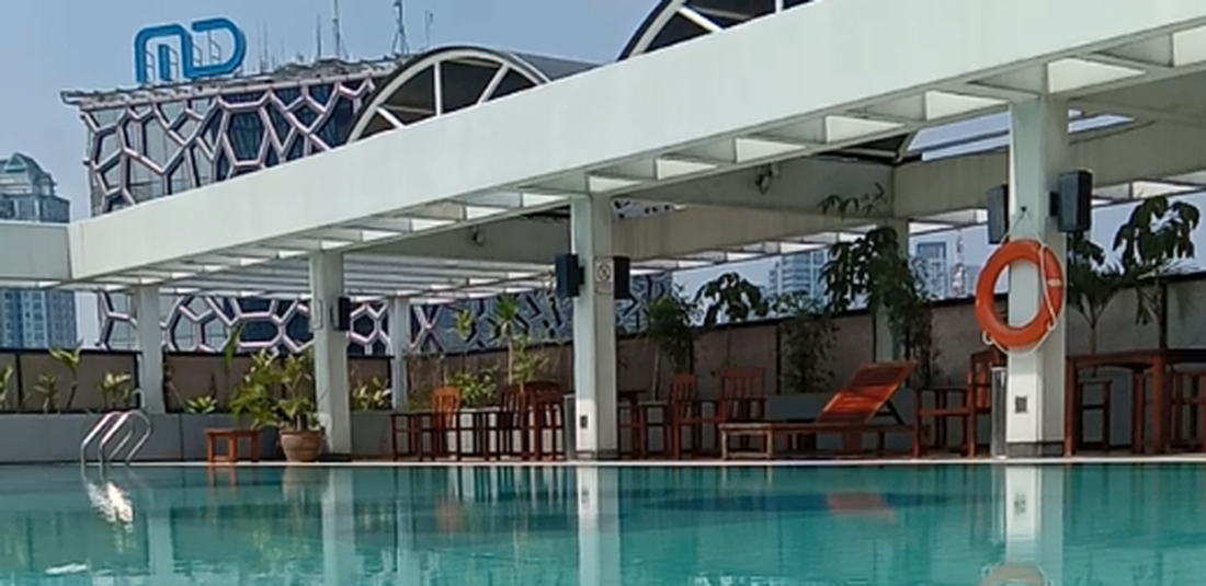 Protokol kesehatan hotel The Kuningan Suites, Jakarta, Jumat (17/7/2020).