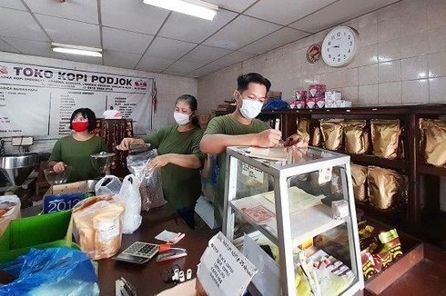 Toko Kopi Legendaris di Pasar Gede Solo, Kopi Podjok Sejak 1947