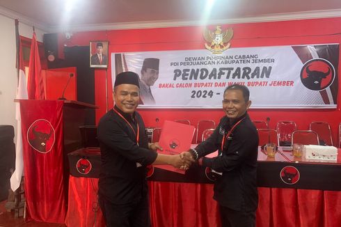 Pensiunan PNS Kementerian PUPR Daftar Bacabup-Bacawabup ke DPC PDI Perjuangan Jember