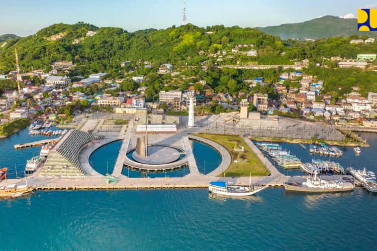 Kawasan Marina di Labuan Bajo, Kabupaten Manggarai Barat, Provinsi NTT.