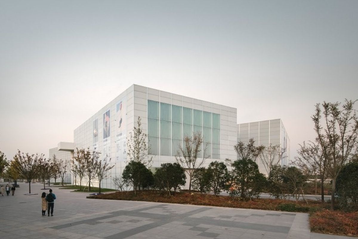 David Chipperfield Desain Museum West Bund di Shanghai