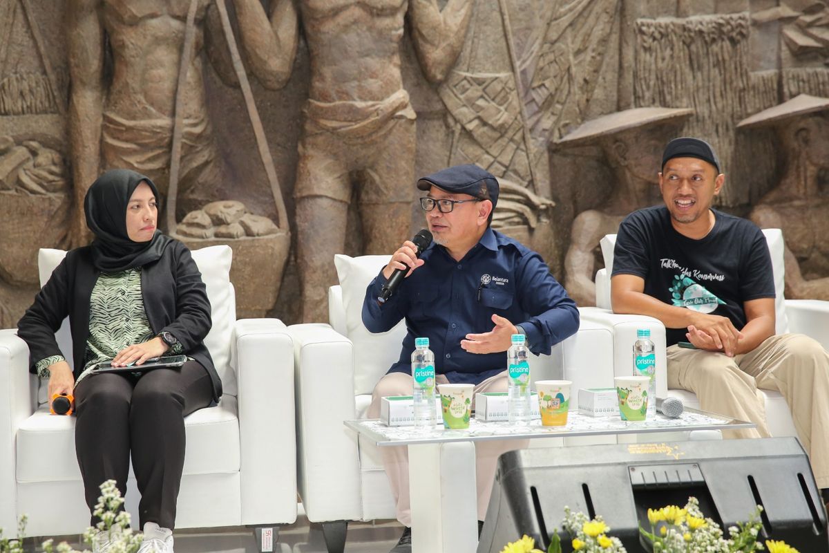 Talkshow ?Kolaborasi Multipihak dalam Pelestarian Satwa Liar di Indonesia? yang digelar oleg Belantara Foundation di Jakarta, Sabtu (5/10/2024).