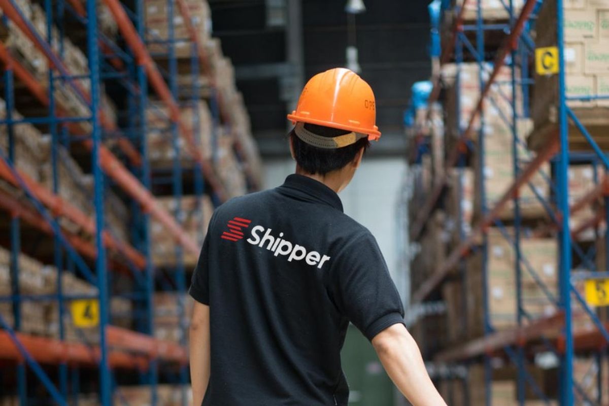 Shipper, salah satu startup logistik di Indonesia. 