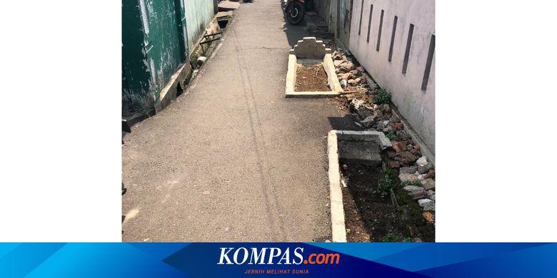 Sejumlah Makam Terletak di Pinggir Jalan Gang, Lurah Klaim Warga Tidak Komplain