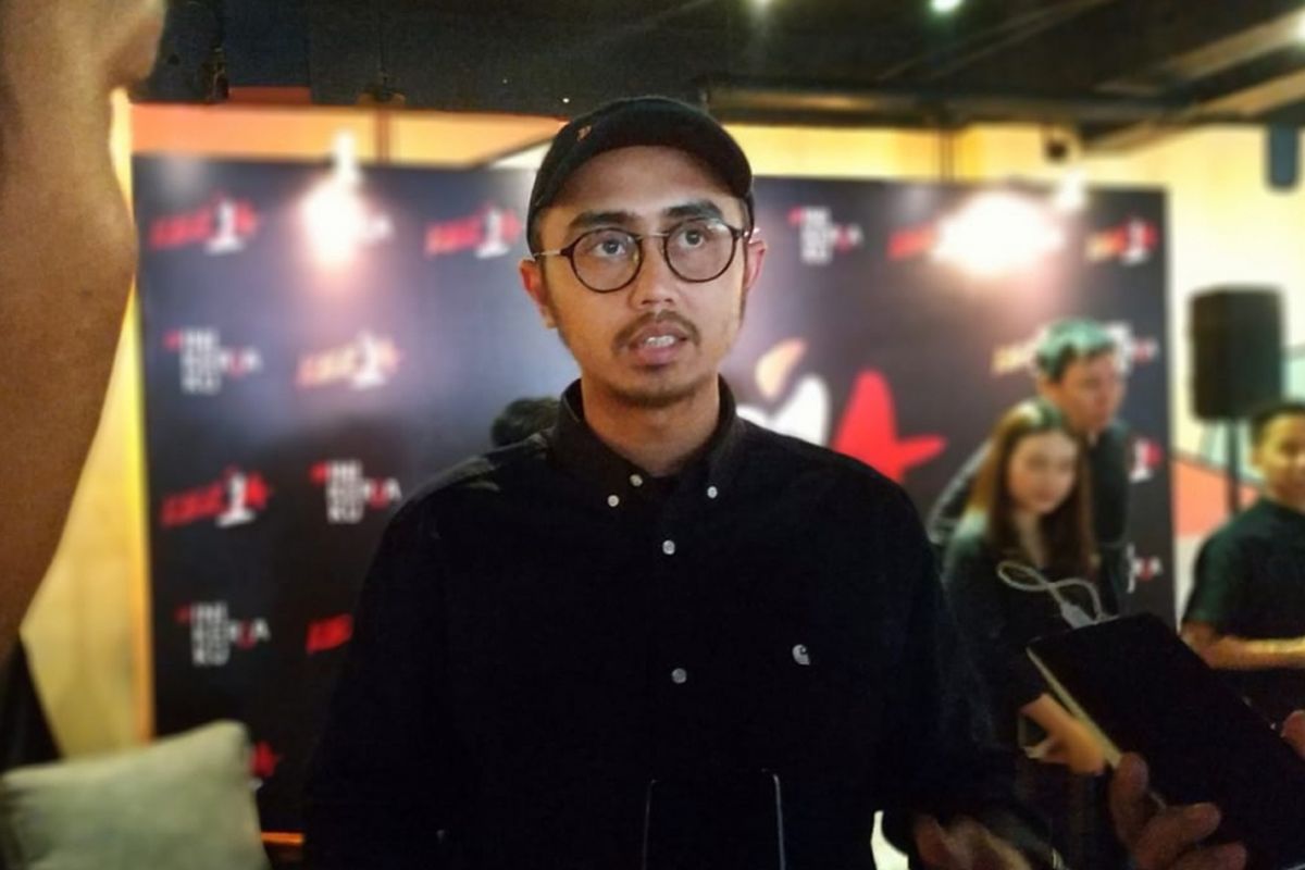 Muhammad Haudy, Co-Founder Never Too Lavish yang mengagas gerakan #IniKerjaKu, di Jakarta, Kamis (8/11/2018).