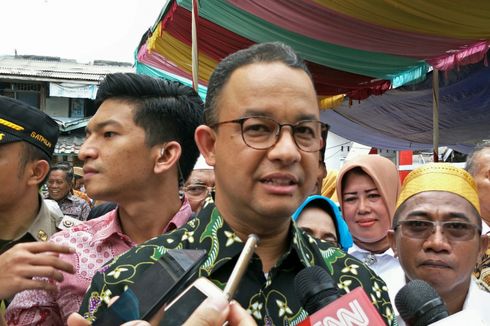 Anies: Pastikan Semua Korban Robohnya Podium Pakubuwono Spring Dirawat