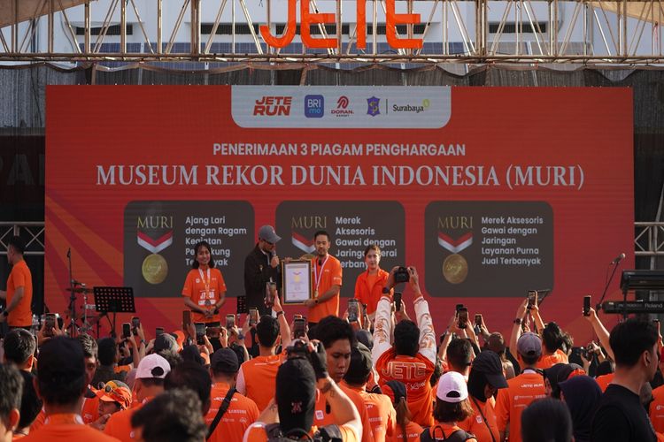 JETE Catatkan Rekor MURI untuk Gerai dan Layanan Purnajual Terbanyak