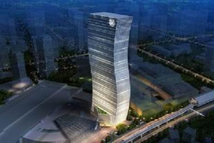 SM Megamall Towers rencananya akan memiliki 50 lantai dan dibangun di pusat Ortigas di Kota Mandaluyong, sebuah distrik bisnis komersial utama di Metro Manila.