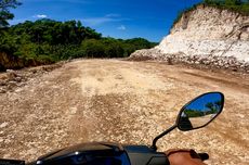 Pengalaman Mudik via JJLS Gunungkidul, Awas Lewat Tengah Proyek Pembangunan Jalan