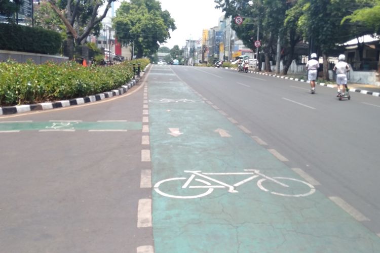 Jalur Sepeda Di Jakarta Selatan Dari Taman Ayodya Hingga