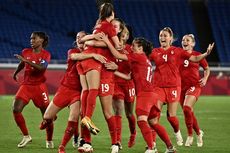 Hasil Final Sepak Bola Putri Olimpiade 2020, Timnas Kanada Rebut Medali Emas