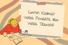 Contoh Kalimat Verba Pewarta dan Verba Transitif