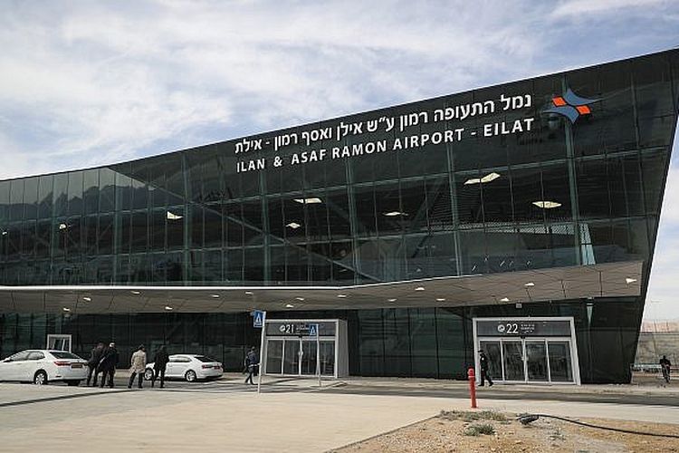 Foto Bandara Ramon di Tepi Barat diambil pada 21 Januari 2019. 