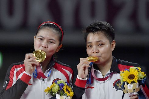 Greysia/Apriyani Lengkapi Raihan Medali Emas Indonesia dalam Cabor Badminton di Olimpiade