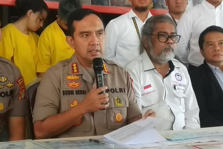 Pengungkapan kasus penampungan PSK di bawah umur di Kelapa Gading, Jakarta Utara, Senin (10/2/2020).