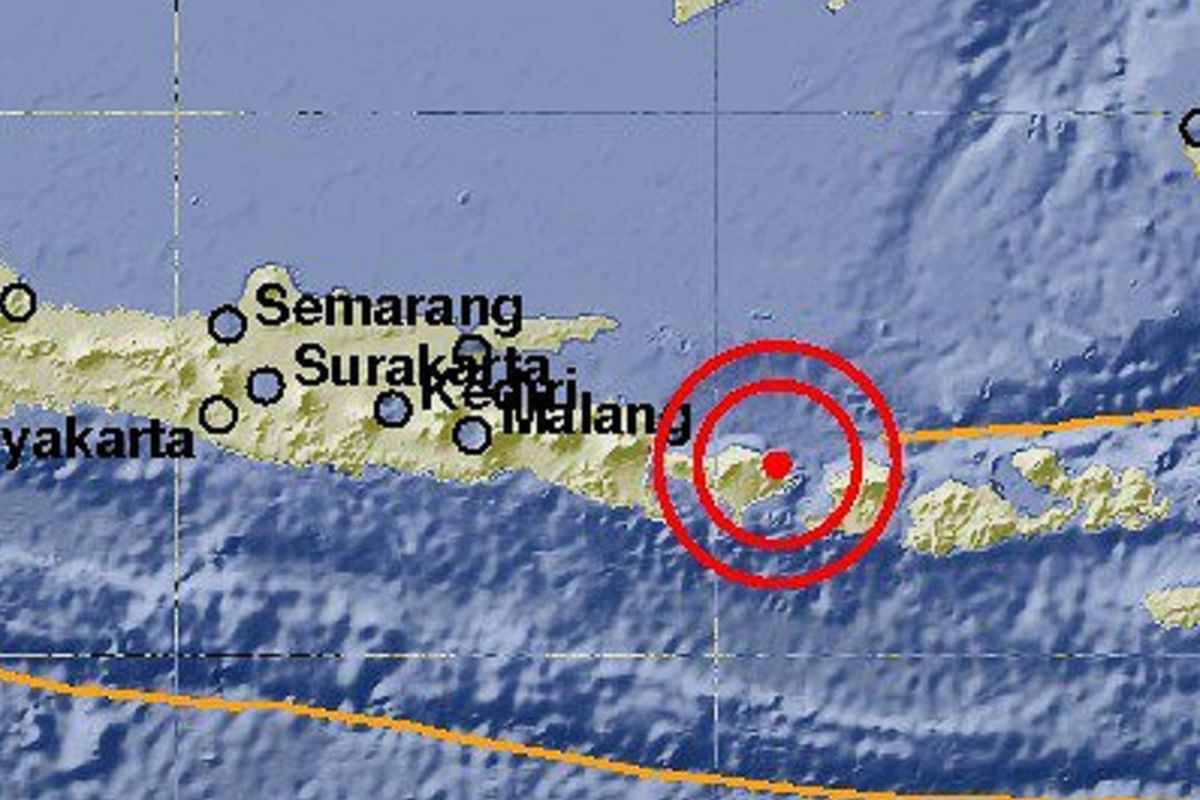 Gempa 4,8 SR guncang Bali