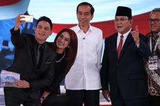 Quick Count Poltracking Data 61 Persen: Jokowi-Ma'ruf 55,83 Persen, Prabowo-Sandiaga 44,17 Persen 