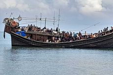 Saat Pengungsi Rohingya Ditolak Mendarat di Aceh...