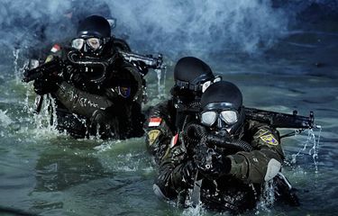 Pasukan Komando Pasukan Katak (Kopaska) TNI AL.