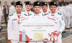 Peduli Semangat Kenegaraan Anak Muda, Pegadaian Apresiasi 76 Paskibraka Nasional Rp 481 Juta
