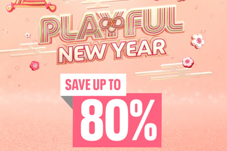 Poster event Playful New Year yang digelar Sony mulai 3 hingga 21 Februari 2021