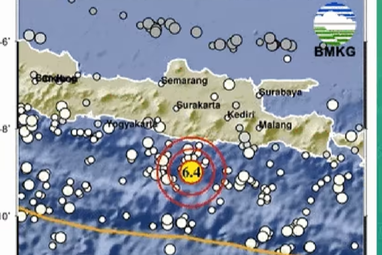Gempa Pacitan Magnitudo 6,4 dan Wilayah yang Merasakannya...