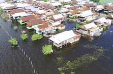 Banjir Padang Panjang, 2 Warga Hilang, Belasan Rumah Terendam