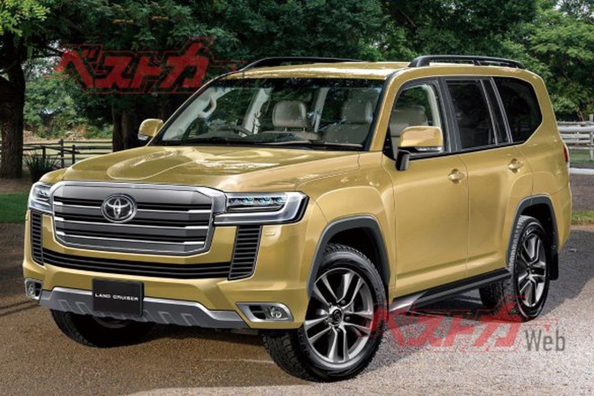 Hasil olah digital Toyota Land Cruiser LC300