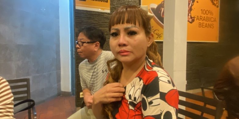 Pengusaha yang laporkan Armuji, Jan Hwa Diana, Sabtu (12/4/2025).