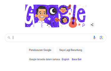 Google Doodle menampilkan sosok A. T. Mahmud atau AT Mahmud