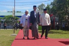Pakai Sarung, Jokowi Kunjungi Pondok Pesantren Ma'ruf Amin