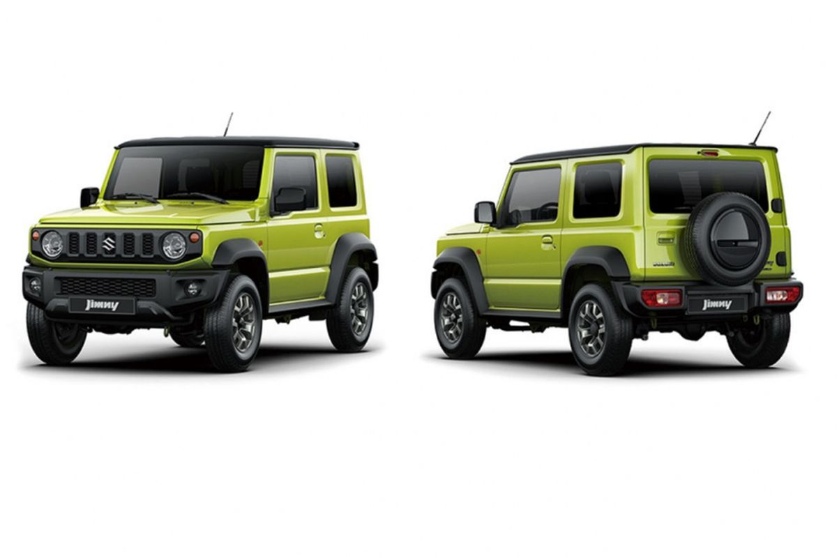 Suzuki merilis foto resmi dari produk SUV terbaru Jimny dan Jimny Sierra