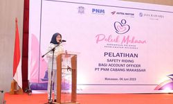 Jasa Raharja dan PNM Kolaborasi Gelar Pelatihan Safety Riding untuk Account Officer PNM