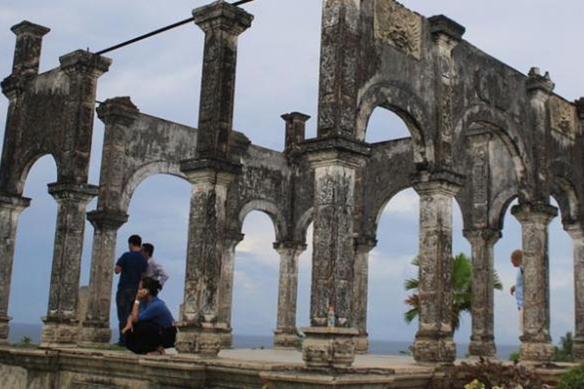 Taman Ujung di Karangasem, Bali.