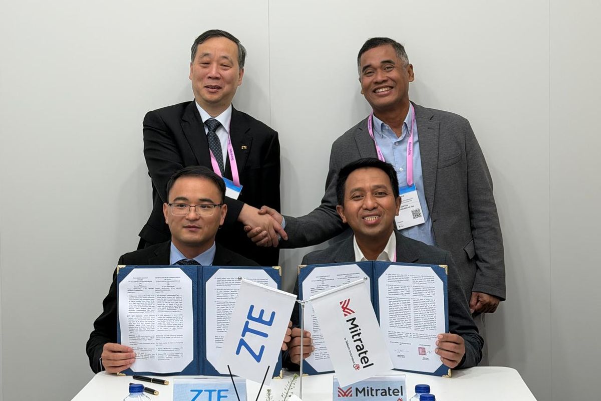 Mitratel (MTEL) Gandeng ZTE Kembangkan Solusi Efisiensi Jaringan Telekomunikasi
