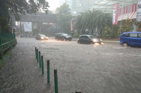Banjir di Jakarta yang Jadi Ujian Anies-Sandiaga