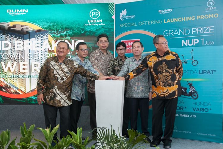 Ground Breaking Urbantown Serpong Tower II -a