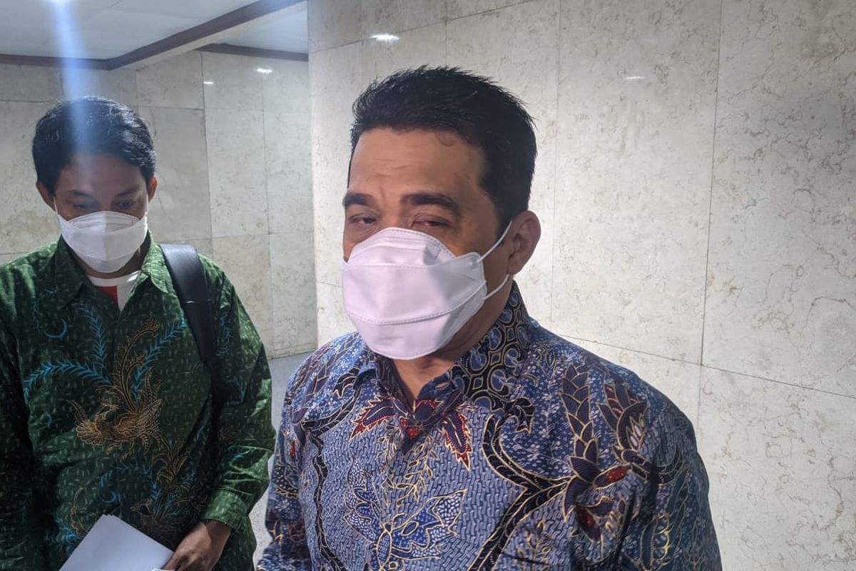 Wakil Gubernur DKI Jakarta Ahmad Riza Patria saat ditemui di Balaikota DKI Jakarta, Kamis (18/3/2021)