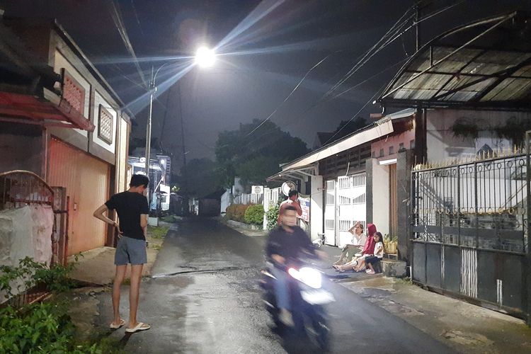 Suasana saat terjadi gempa di Kota Bogor pada Kamis (10/4/2025). 