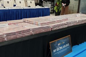 Penampakan Tumpukan Uang Rp 58,1 Miliar Hasil Judol, Akan Disetor ke Negara