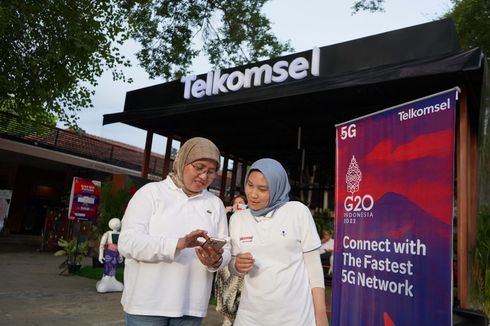 Telkomsel Hadirkan Showcase 5G di Puncak KTT G20