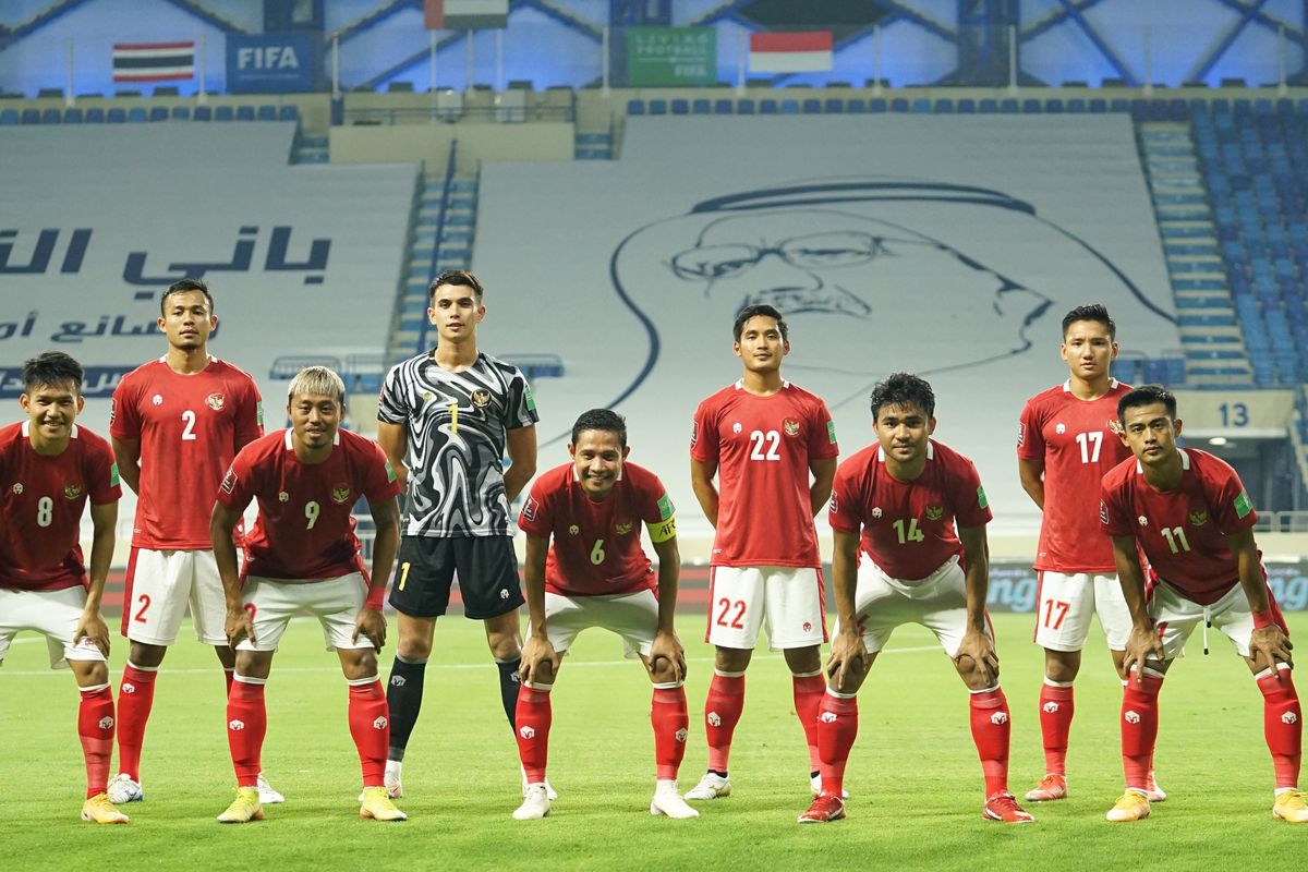 Timnas Indonesia berhadapan dengan Thailand pada laga lanjutan Grup G Kualifikasi Piala Dunia 2022 Zona Asia.