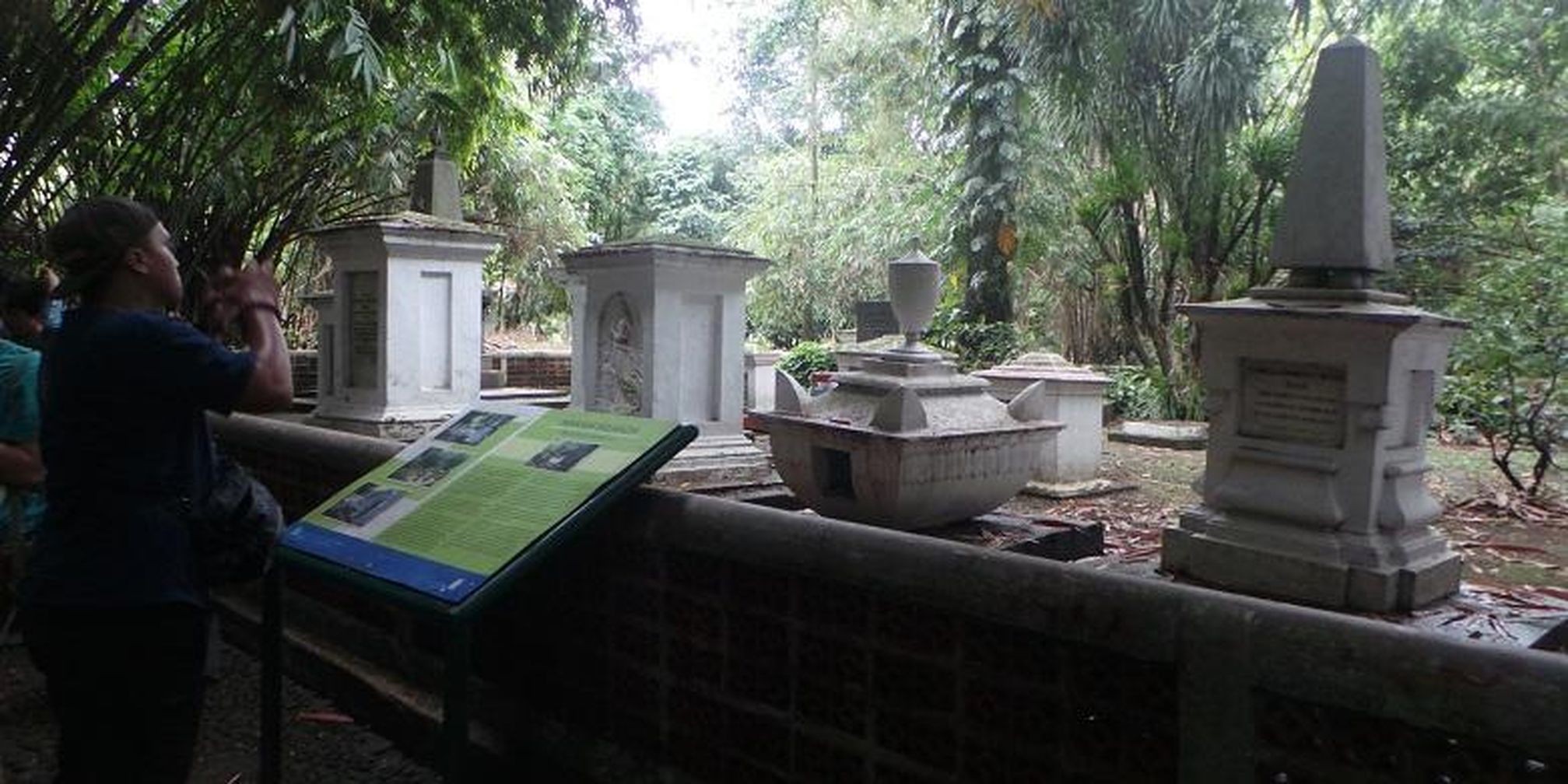 Wisata makam Belanda, Kebun Raya Bogor